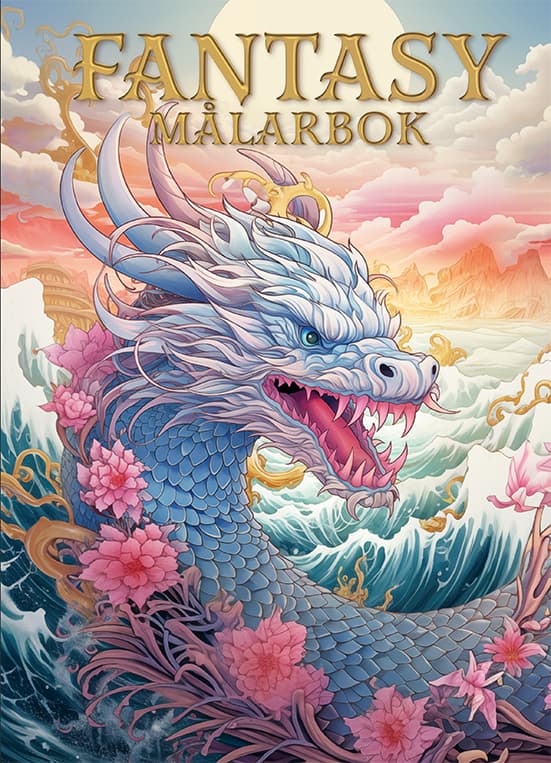 Fantasy Målarbok (Bok)
