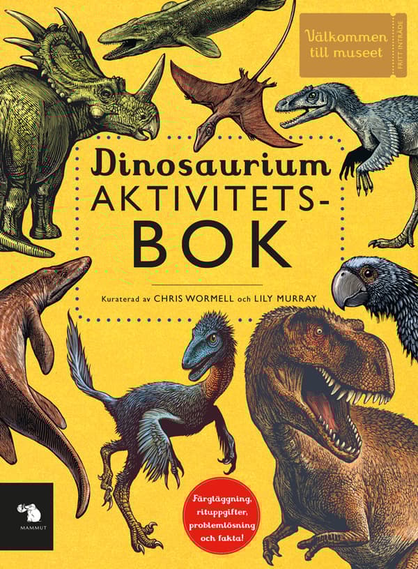 Dinosaurium Aktivitetsbok (Bok)