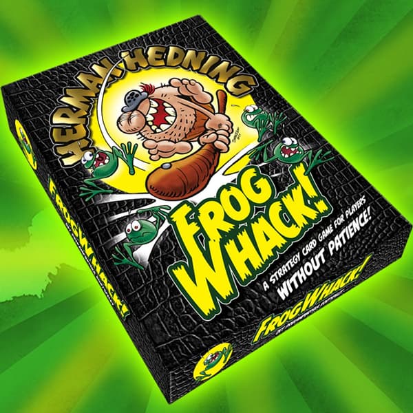 Herman Hedning - Frogwhack! (kortspel) (Bok)