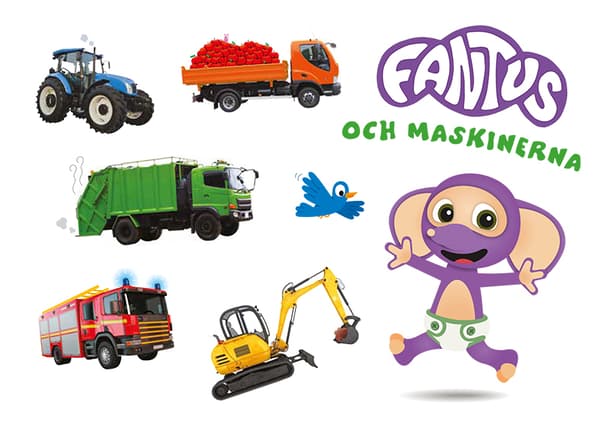 Fantus Och Maskinerna (Bok)