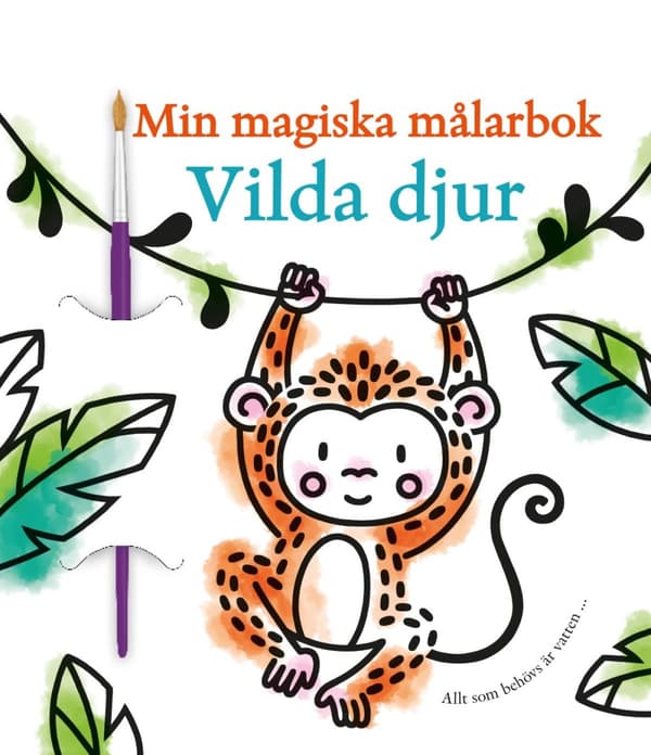 Min Magiska Målarbok. Vilda Djur (Bok)