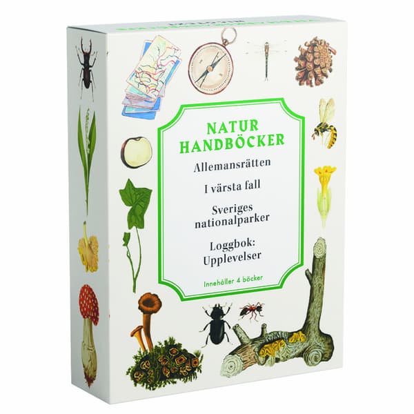 Naturhandböcker - Allemansrätten, I Värsta Fall, Sveriges Nationalparker, Loggbok- Upplevelser (Bok)