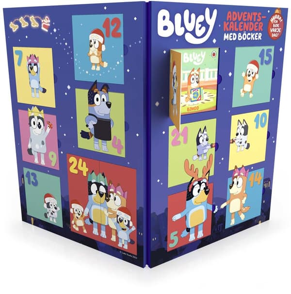 Bluey Adventskalender (Bok)