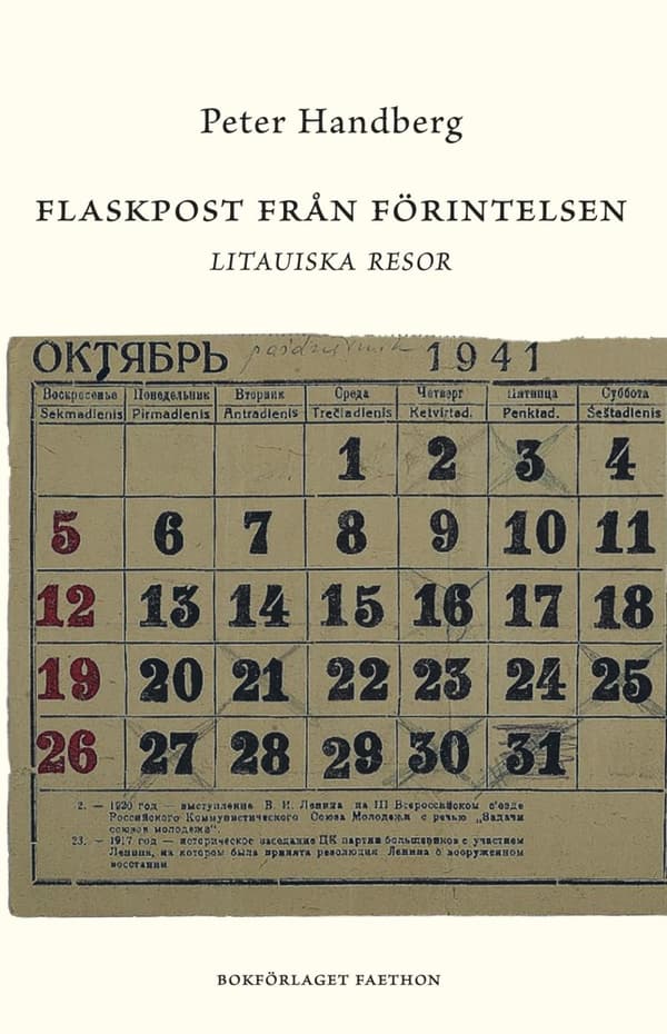 Flaskpost Från Förintelsen - Litauiska Resor (Bok)