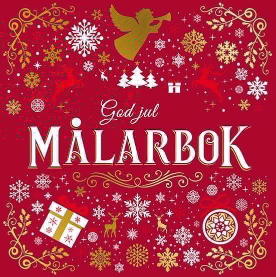 God Jul - Målarbok (Bok)
