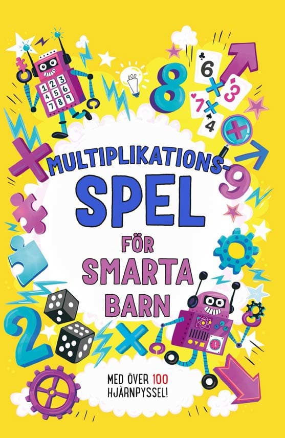 Multiplikationsspel För Smarta Barn (Bok)