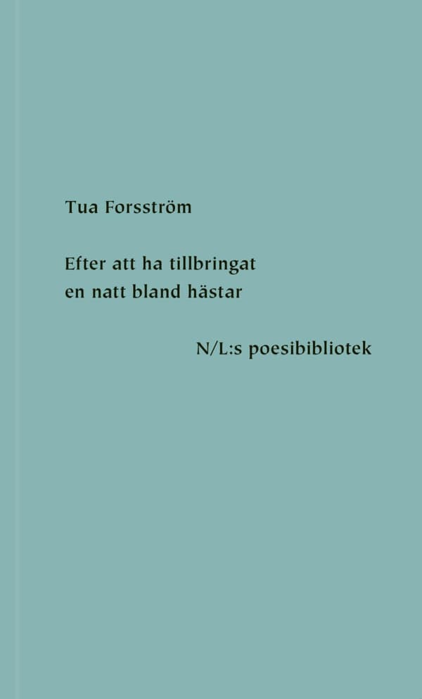 Efter Att Ha Tillbringat En Natt Bland Hästar (Bok)
