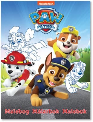 Paw Patrol Målarbok (Bok)