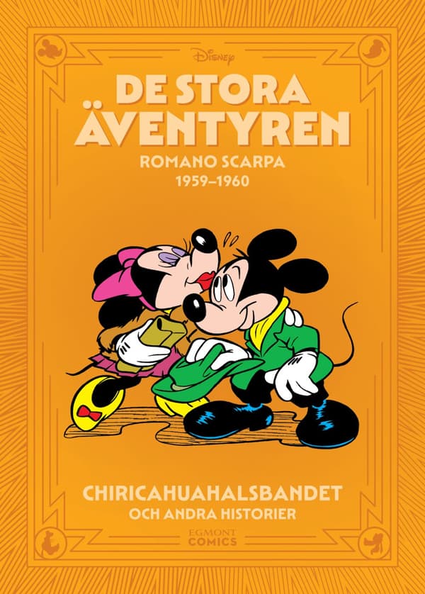 De Stora Äventyren. Romano Scarpa 1959-1960, Chiricahuahalsbandet Och Andra Historier (Bok)