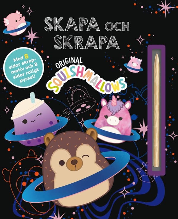 Skapa Och Skrapa - Squishmallows (Bok)