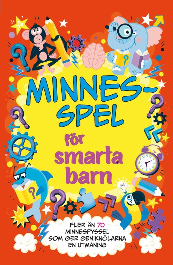 Minnesspel För Smarta Barn (Bok)