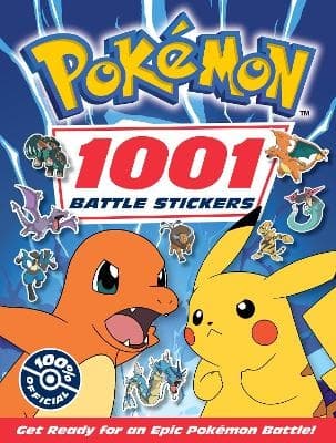 Pokemon- 1001 Battle Stickers (Bok)