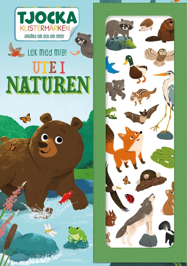 Ute I Naturen - Använd Om Och Om Igen! (Bok)