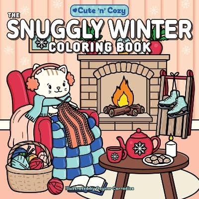 The Snuggly Winter Coloring Book (Bok)