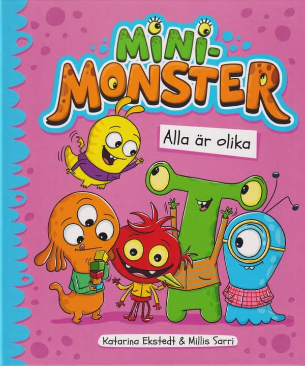 Minimonster Alla Är Olika! (Bok)