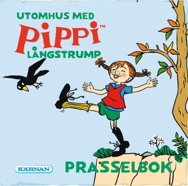 Utomhus Med Pippi Långstrump - Prasselbok (Bok)