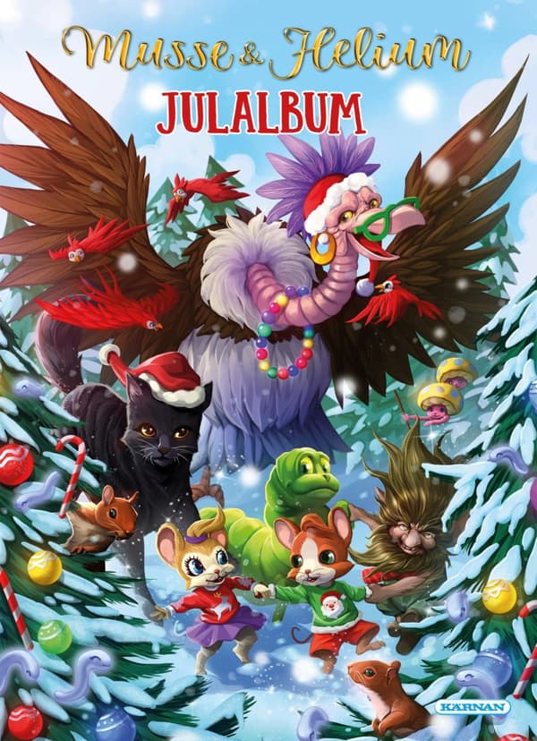 Julalbum Musse & Helium (Bok)