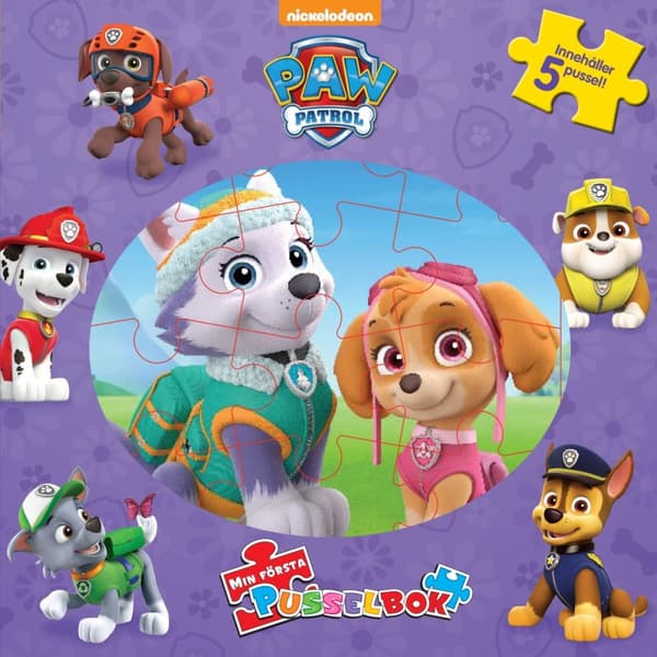 Paw Patrol Skye - Min Första Pusselbok (Bok)