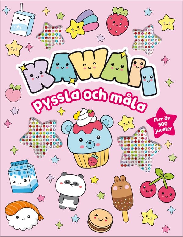 Kawaii - Pyssla Och Måla (Bok)