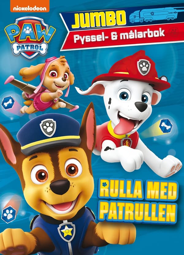 Rulla Med Patrullen - Pyssel Och Målarbok (Bok)