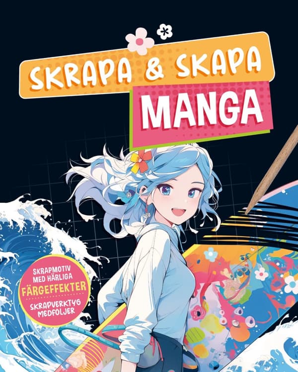 Skrapa & Skapa. Manga (Bok)