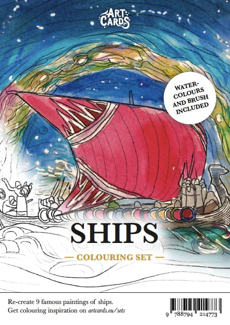 Artcards- Ships (Bok)