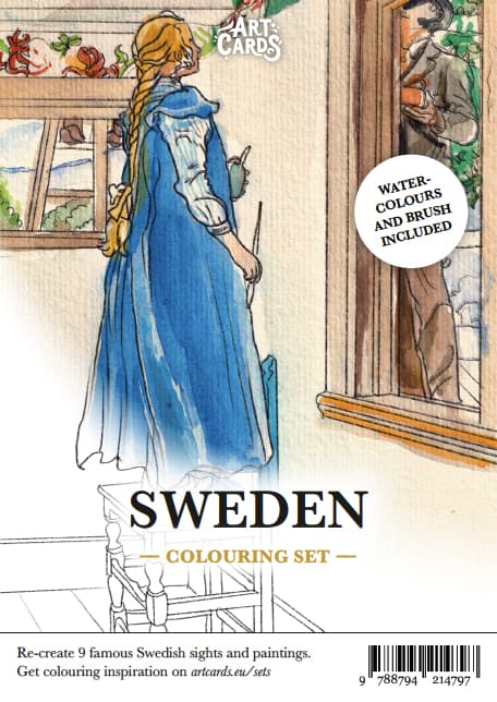 Artcards- Sweden (Bok)