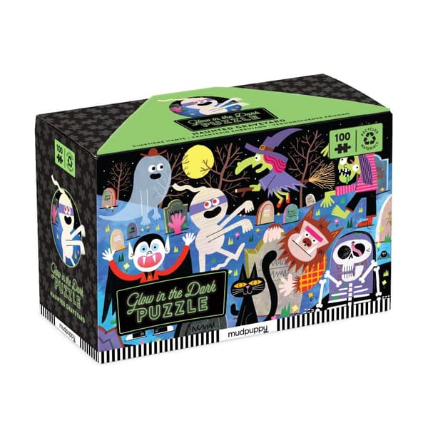 Haunted Graveyard 100 Piece Glow in the Dark 9780735382480