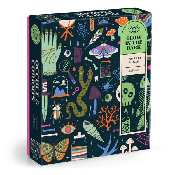 Occult and Curious 1000 Piece Glow in the Dark 9780735382534