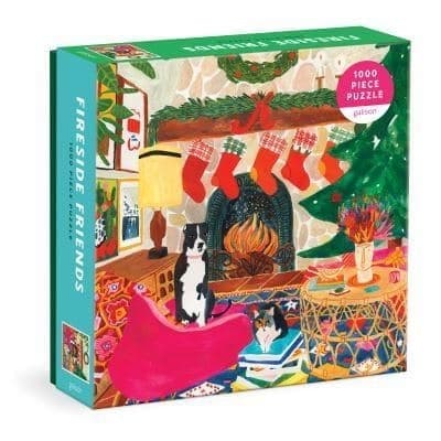 Fireside Friends 1000 Piece Puzzle in Square Box 9780735375987