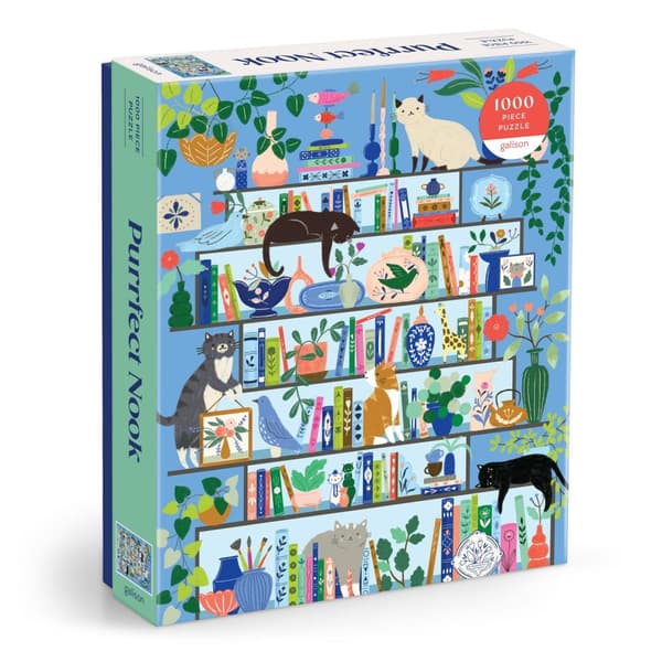 Purrfect Nook 1000 Piece Puzzle 9780735382725