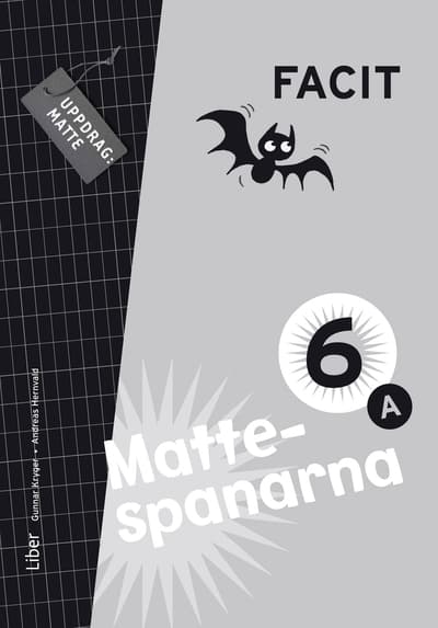 Mattespanarna 6a Facit (Bok)
