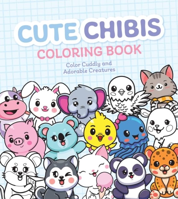 Cute Chibis Coloring Book (Bok)