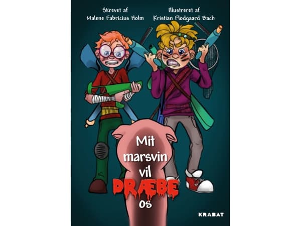 Mitt marsvin vill döda oss | Malene Fabricius Holm | Språk: Danska