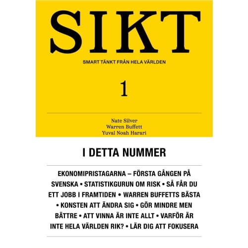 SIKT #1 : smart tänkt från hela världen (bok, danskt band)
