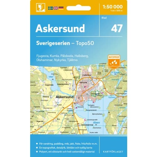 47 Askersund Sverigeserien Topo50