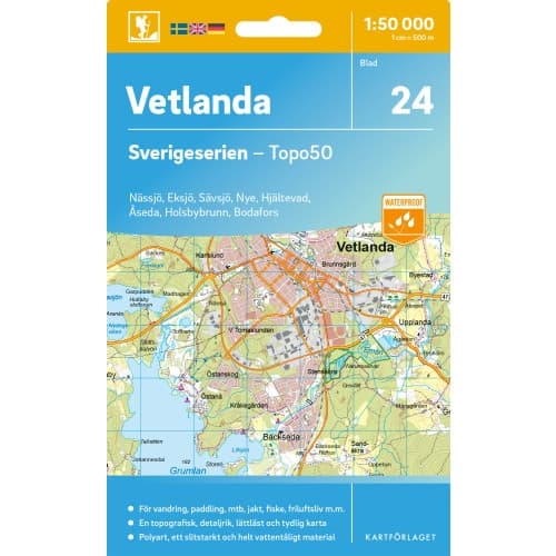 24 Vetlanda Sverigeserien Topo50