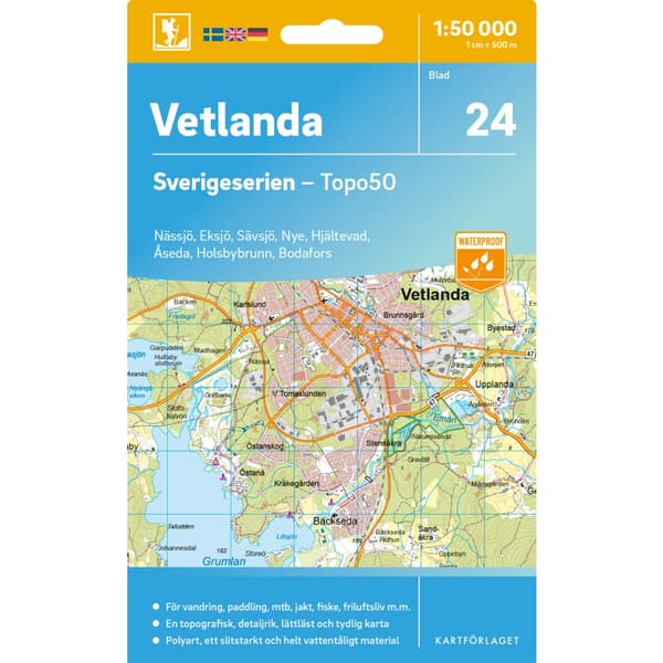 24 Vetlanda Sverigeserien Topo50