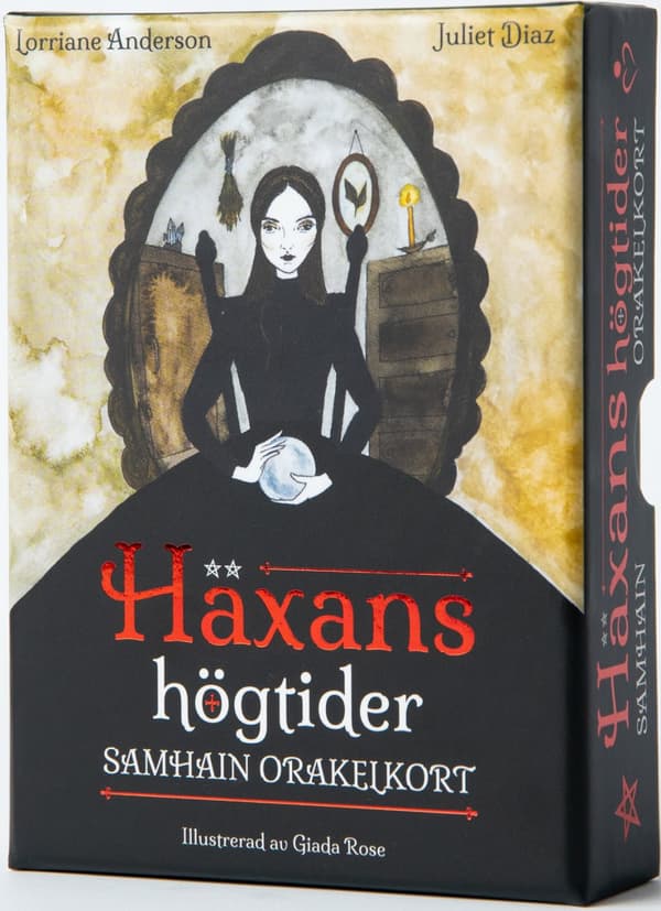 Häxans Högtider - Samhain Orakelkort (Bok)