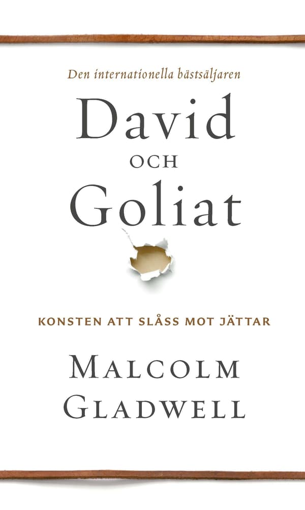 David och Goliat : konsten att slåss mot jättar 9789189043855