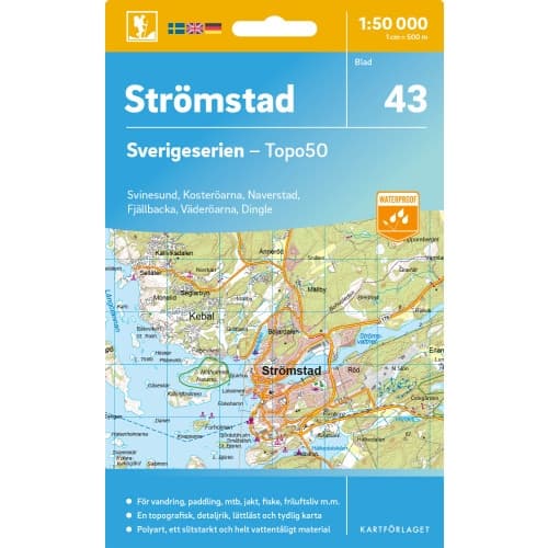 43 Strömstad Sverigeserien Topo50