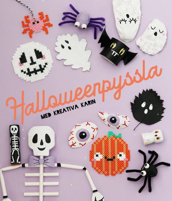 Halloweenpyssla Med Kreativa Karin (Bok)