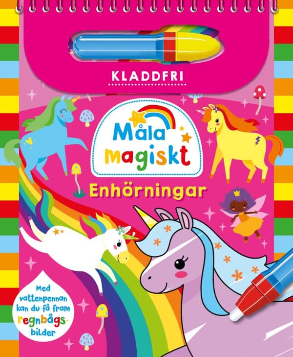 Måla Magiskt- Enhörningar (Bok)