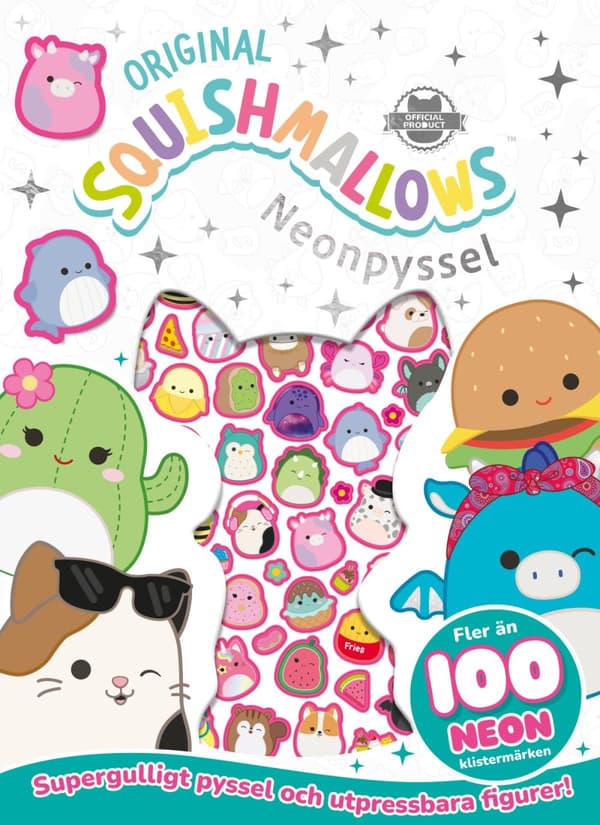 Squishmallows- Neonpyssel (Bok)