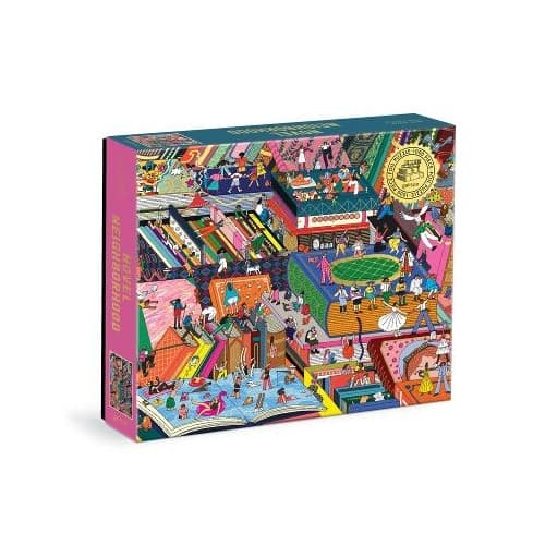 Novel Neighborhood 1000 Piece Foil Puzzle