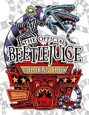 Beetlejuice: The Official Coloring Book 9798886635744