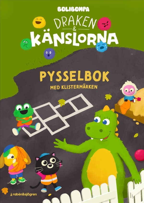 Draken Och Känslorna Pysselbok - Med Klistermärken (Bok)