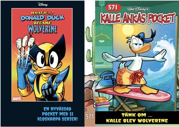 Kalle Ankas Pocket 571 - Tänk Om... Kalle Blev Wolverine (Bok)