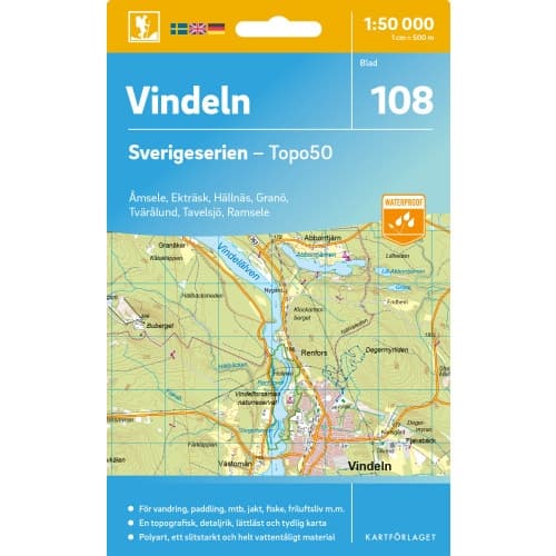 108 Vindeln Sverigeserien Topo50