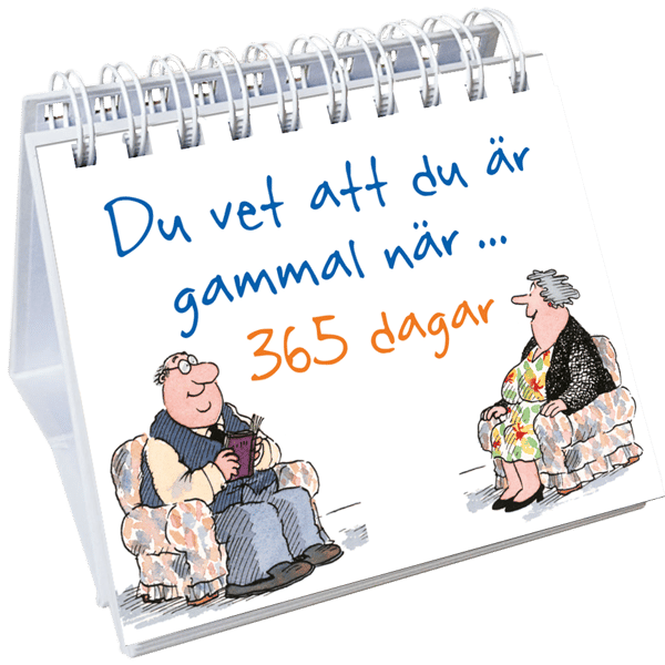 Du Vet Att Du Är Gammal När ... 365 Dagar (Bok)